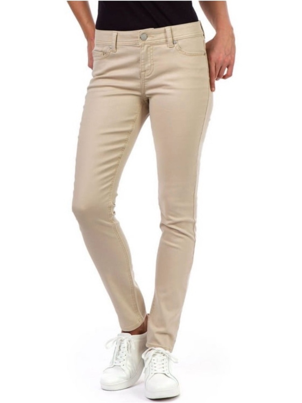 Jordache Girls Khaki Skinny Jeans Kids Size 18